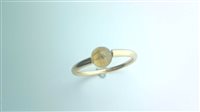 Ringe Dame Anello Con Pietra in Gelbgold Quarzo QUARZO CITRINO P UQ/Z 2.7 Sommer G